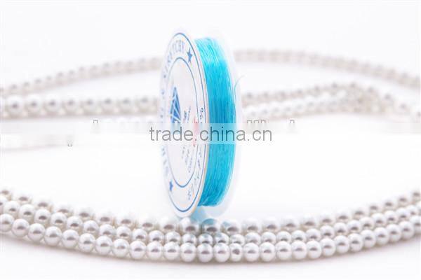 0.8mm black color crystal stretch cord