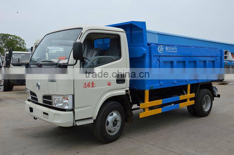 DFAC mini sealed garbage collection truck from original factory