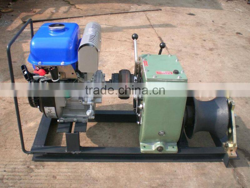 3 Ton Petrol Engine Powered Winch/Cable Drum Winch