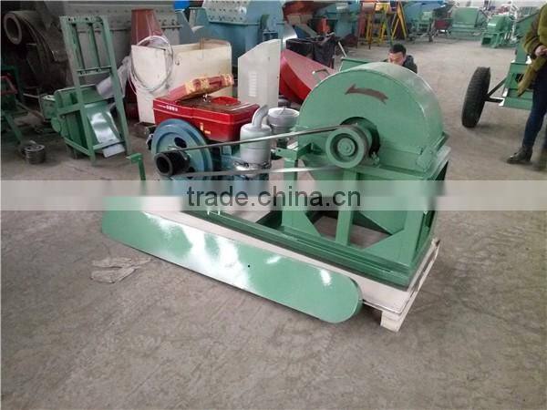 mini mobile diesel wood chipper on sale