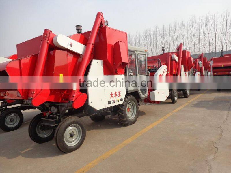 wheat small combine harvester