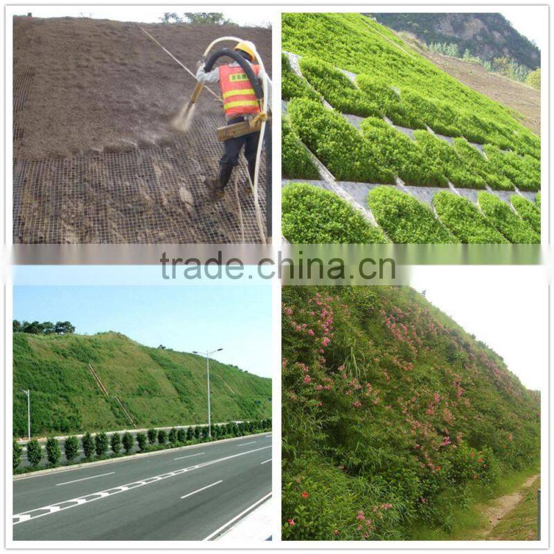 highway slope green grass seeds planting machine