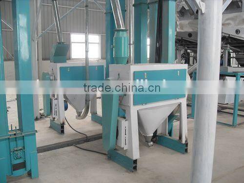 Full automatic 150tpd maize mill for maize grits and flour