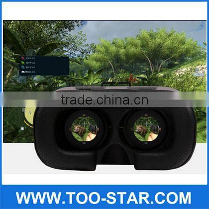 Mobile phone 3d VR glasses High Quality Environmental ABS Plastic 3D Glasses virtual reality