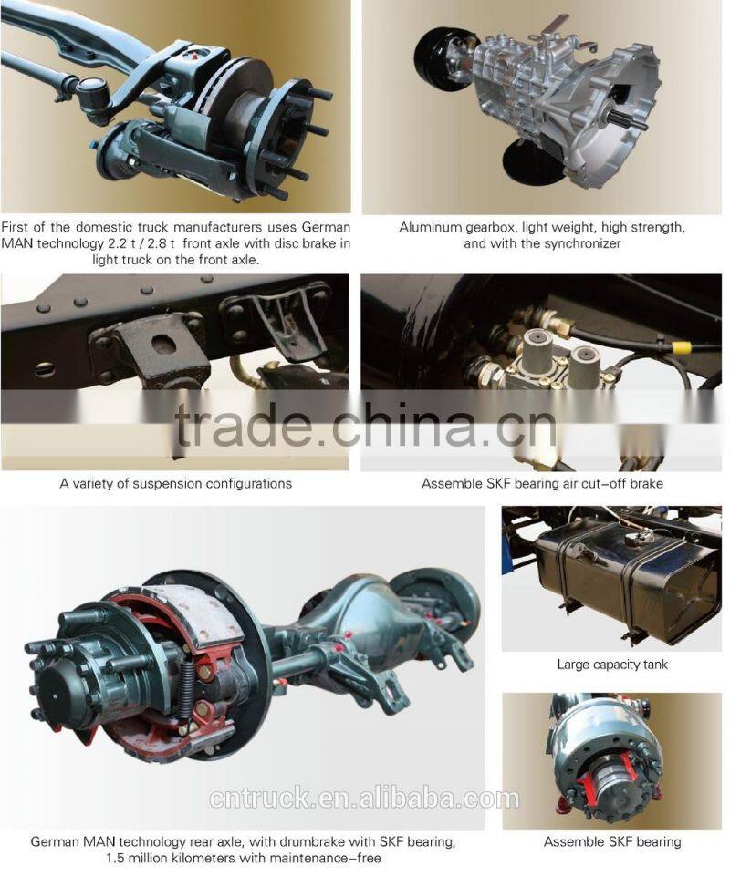 chinese useful light cargo truck