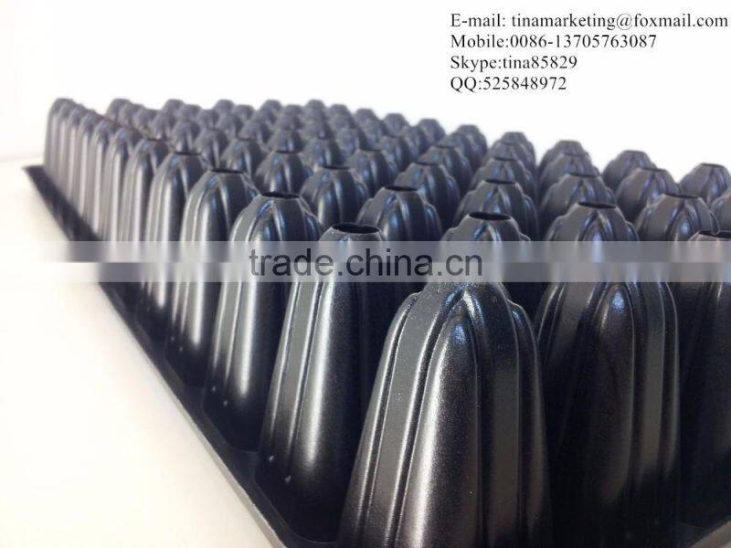 72 Cell Deep Root HIPS Plastic Nersery Seed Starting Tray for SugarCane Seedling Propagation