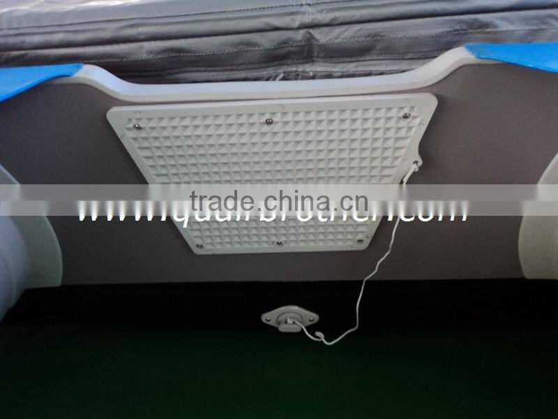 3.3m aluminum floor inflatable boat for fishing