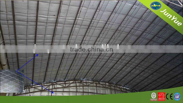 Aluminum facing scrim kraft insulation