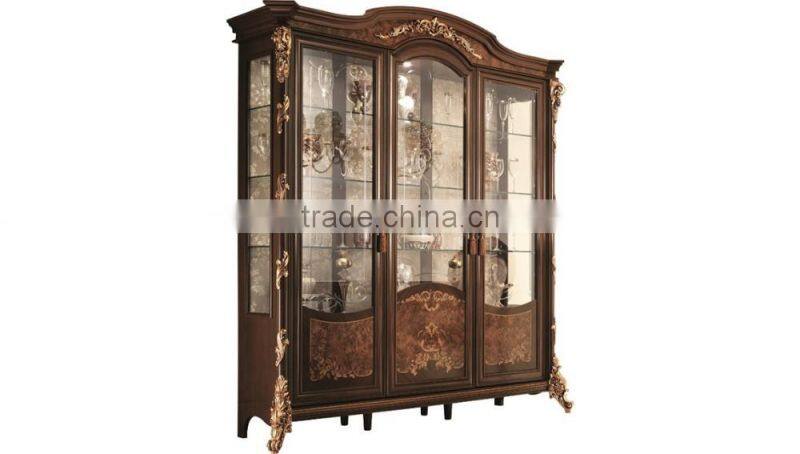 European Classic Long Rectangle Dining Table Set With Arm Chair And Side Chair/Italian Home Dining Room Furniture(MOQ=1 SET)