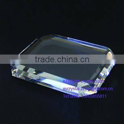 rectangle crystal blank paperweight