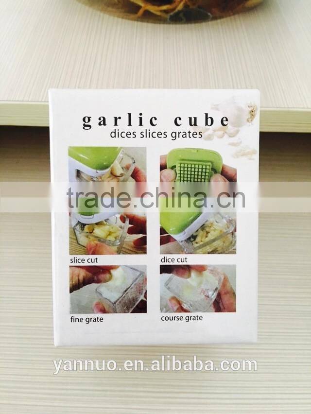 Garlic Cube Chopper, Garlic Press Cutter Machine As Seen On TV 2017