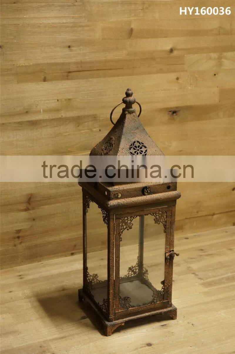 New Style Wood Candle Lantern Garden Decor Promotion Outside Lanterns