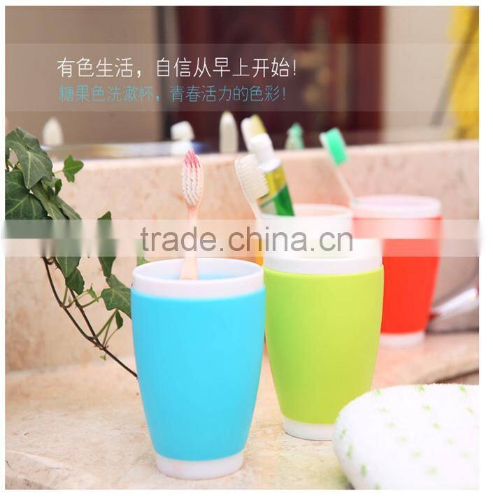 N220 Best sell Creative gargle Wash gargle cup couples toothbrush cup