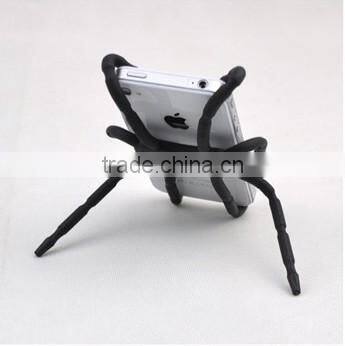 Silicone Slap Band Mobile Phone Holder for Mobile and Earphone