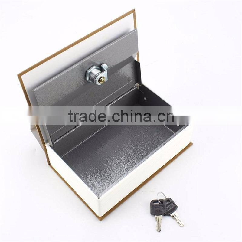 Creative Novelty Simulate English Dictionary Of Storage Box With Metal Material