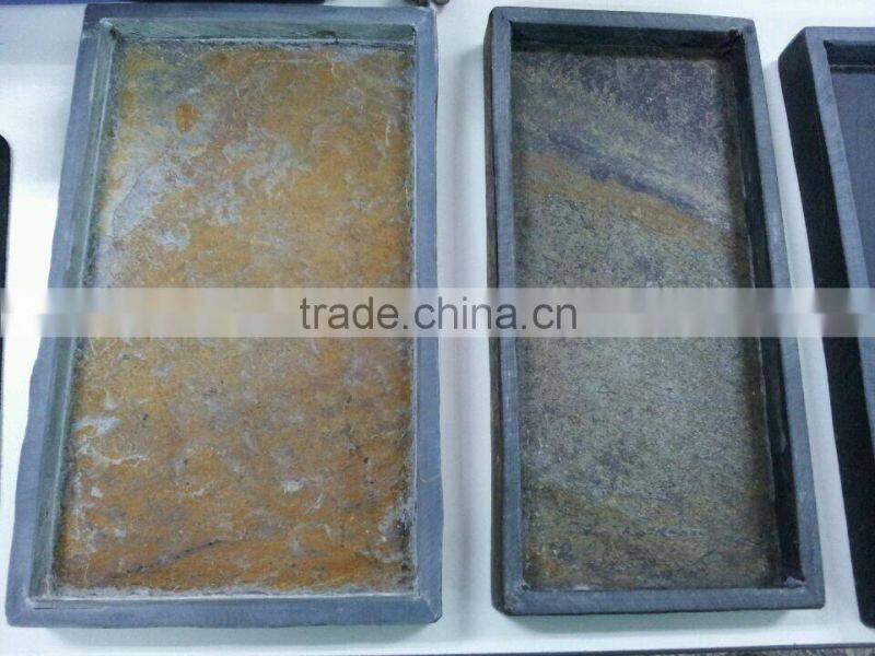 Luxury vintage storage rectangular tray Home and hotel marble tray