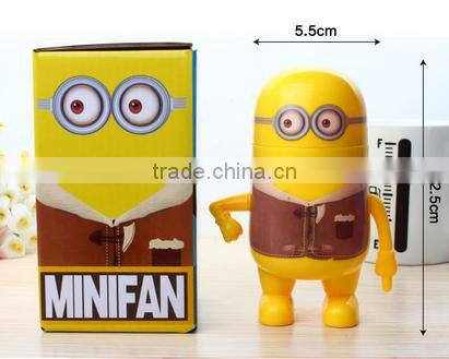 Wholesale Stock Small Order Plastic Portable Electronic Mini Fan