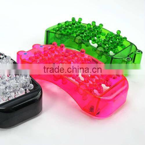 Supply fashion plastic foot massage device stock small order