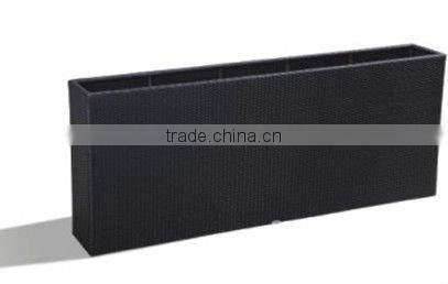 hot sale outdoor rattan flower pot