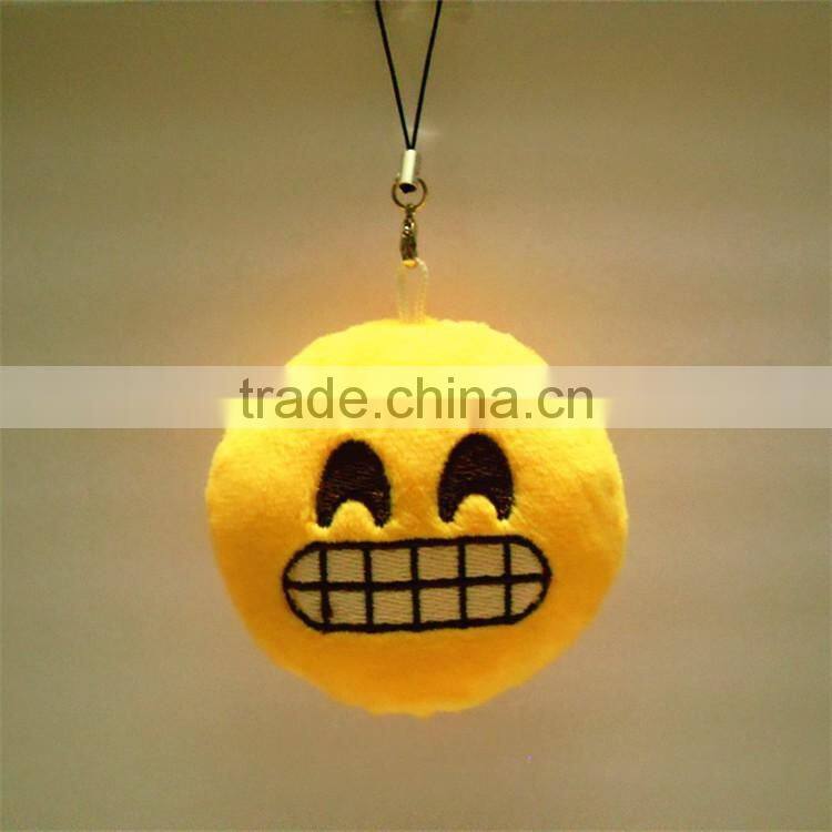 Emoji Small Pendant Smiley Plush Keychain Toy