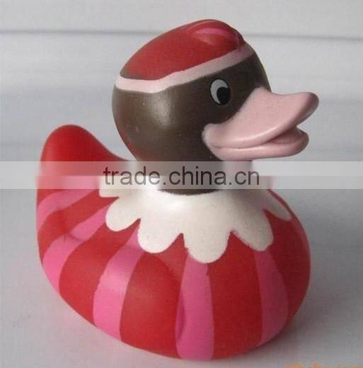 OEM BPA free rubber floating toy baby bath duck