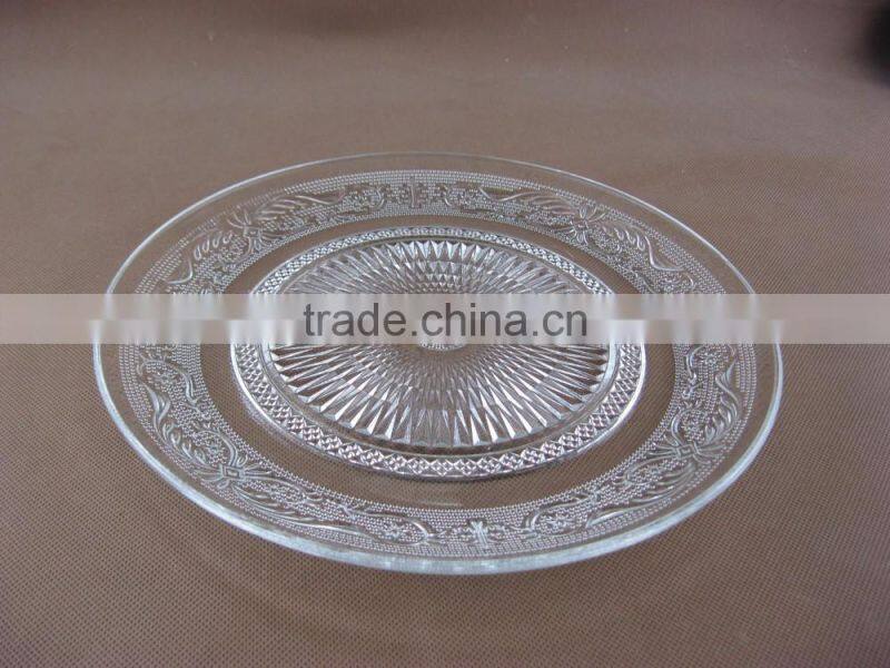 clean glass plate