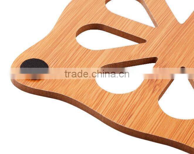 High grade cute small kichen wood tray for cup