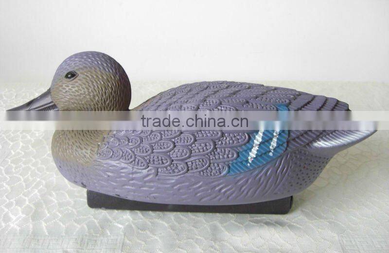 Plastic duck decoy