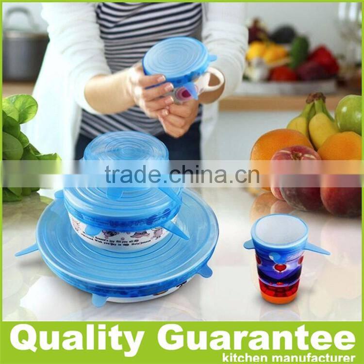 BPA Free flexible pot lids silicone lid bowl cover silicone stretch lids
