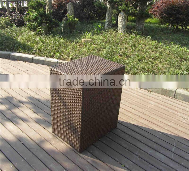 2015 3 Pics Romantic Anti-UV Outdoor Rattan Club Bar Set Furniture
