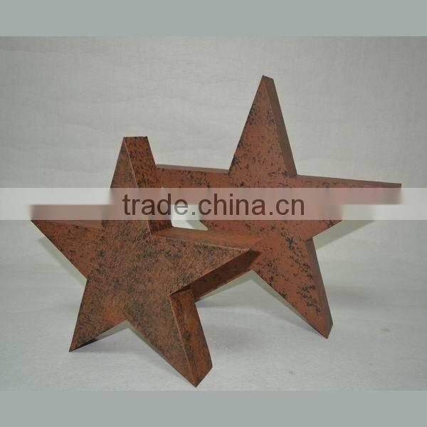 Garden rusty metal decoration
