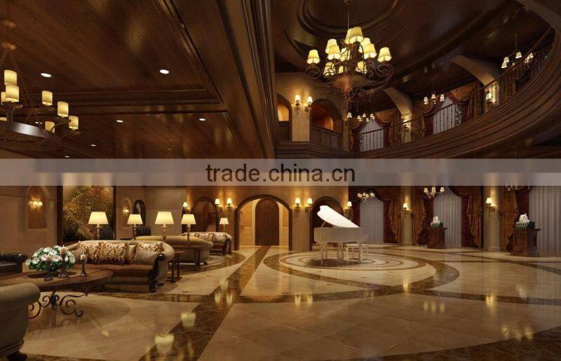Professional Interior 3D Rendering Design for Classic Elegant Indoor Swimming Pool BF11-12303e