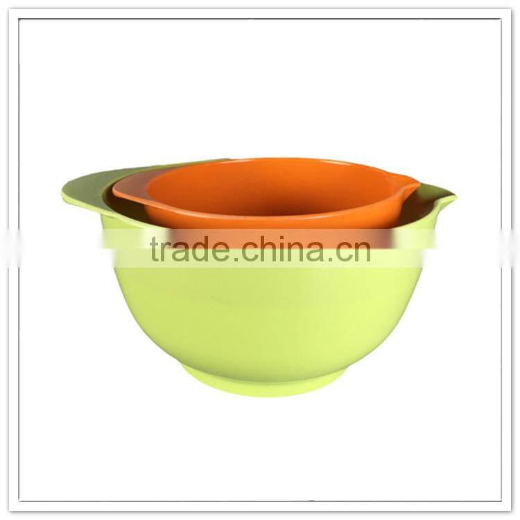 Factory special priced fancy solid color batter small mixing bowl, industrial mixing bowl