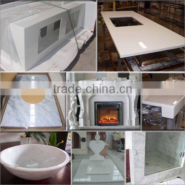 Coshine stone natural white marble tile natural stone slab