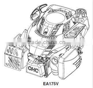 IPLM18-175S 18" 4.5HP STEEL DECK LAWN MOWER, INDUSTRIAL PROFESSIONAL PETROL LAWN MOWER
