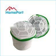 Polyester Large White Zipper Mesh Washing Lingerie Underwear Bra Bag