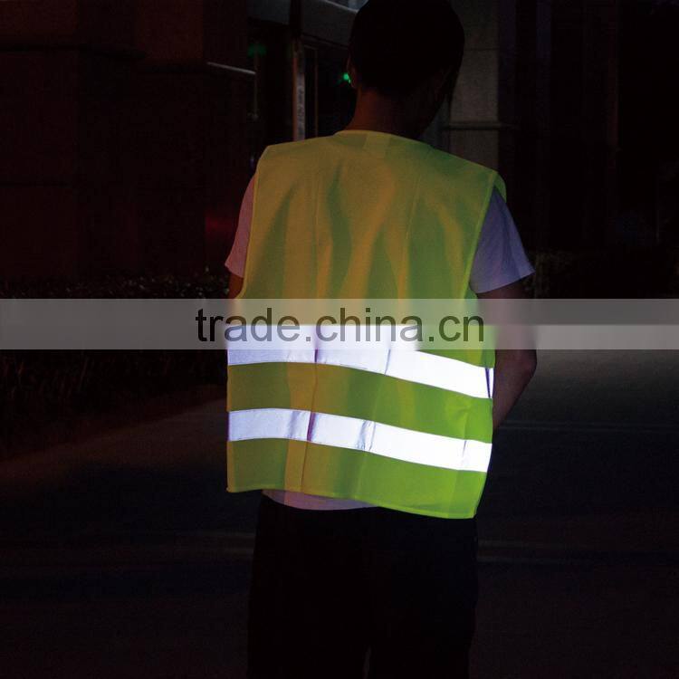 Safe reflective high visability vest safety vest