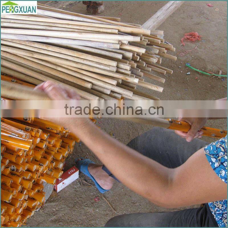 Varnished Wooden Rake Handle