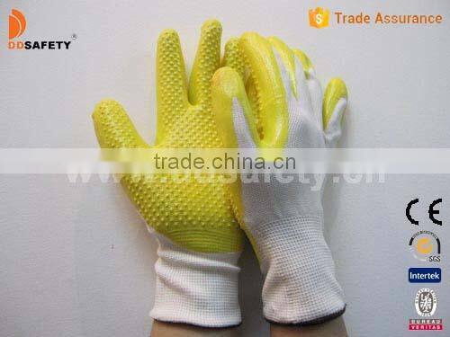 DDSAFETY Cheapest With High Quality Work Glove Witrile Industry Gloves