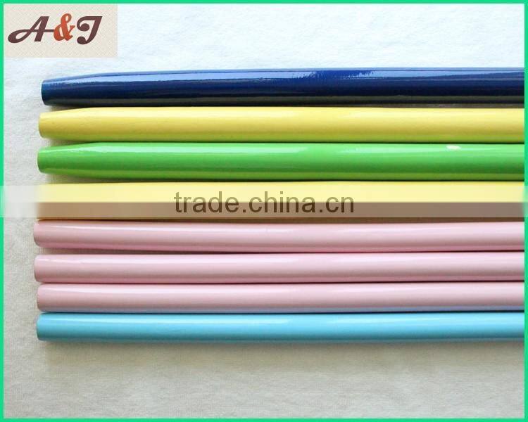 wooden handles painted with color, any color is available