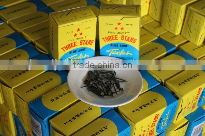 Blue Shoe Tacks Nails/Horse Tack Nails/Shoe Repair Materials From Guangzhou