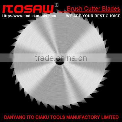 ITO-B-35 Mower blade for Grass Saw blade SK-5 material size from 230mm to 600mm, thickness from 1.0mm to 3.0mm