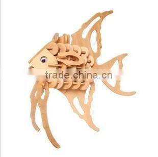 intelligent wooden 3d puzzle, solid wood puzzle game for kids W13A049