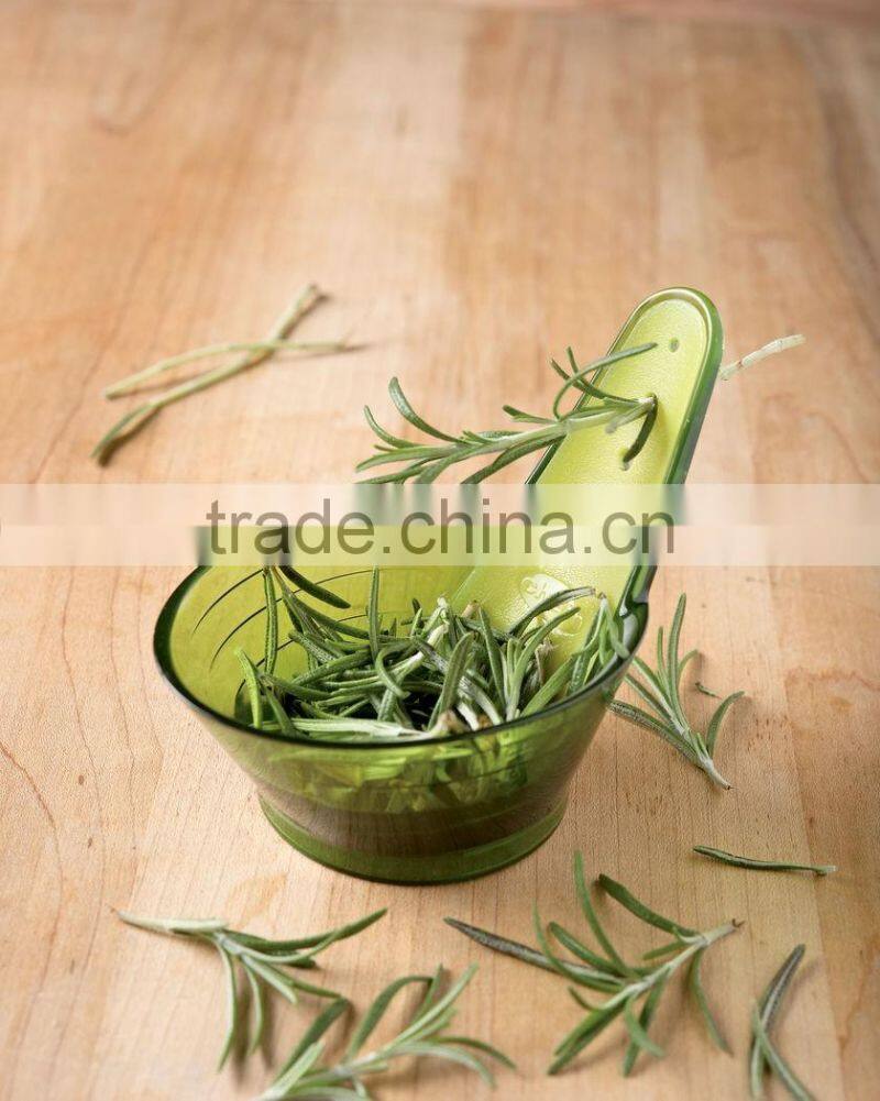 2016 amzon hot selling kitchen accessory plastic herb stripper