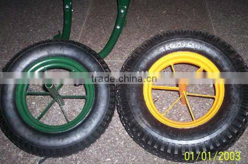 14"x3.50-8 spoke type wheel barrow wheel