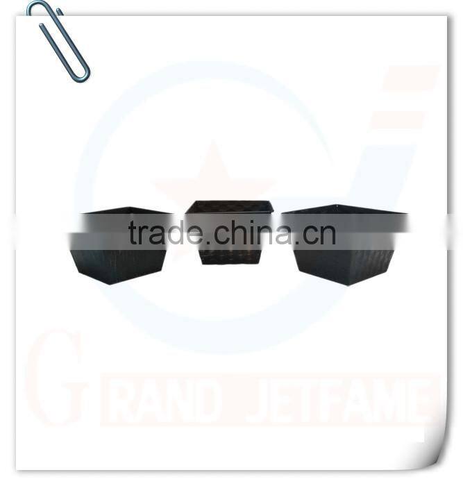 household cheap suqare blue sweetness candle holder