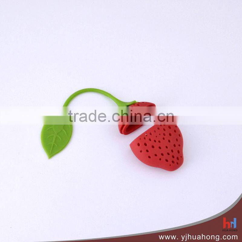 Delicate Strawberry Shape Silicone Tea Infuser