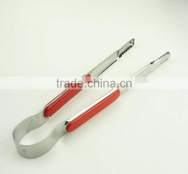 39035 8.5 Inch Mini Stainless Steel Kitchen Tongssalad bread Tongs Tea Tongs
