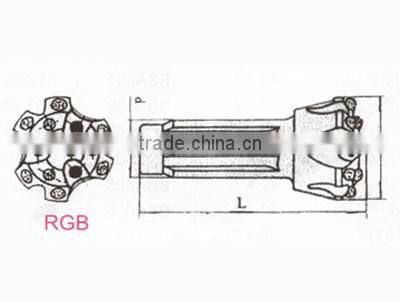 retrac/guide & downhole button bits--Downhole drill bits (RDAH)