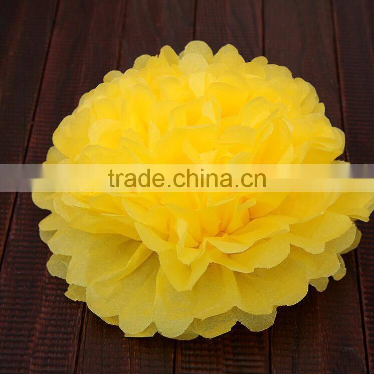 8inch Decorative paper flower ball artificial flower ball for wedding decor